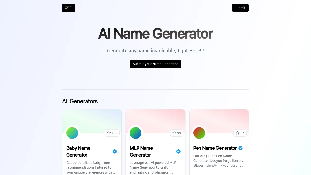 Namegener - AI Name Generator
