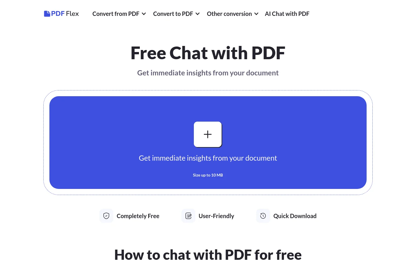 PDF Flex | AI Chat with PDF