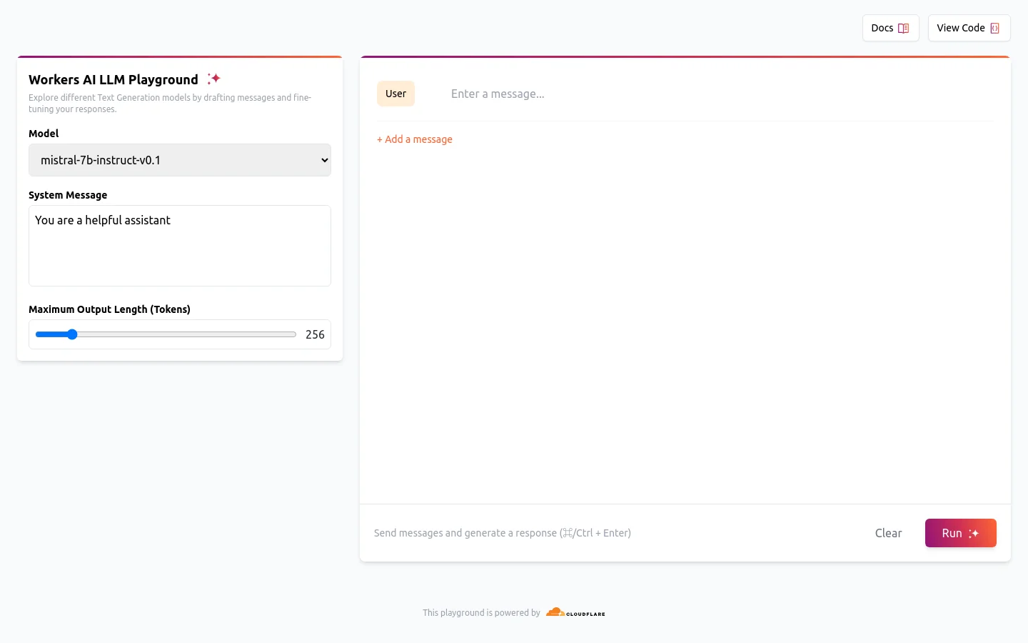 Airtrain.ai LLM Playground